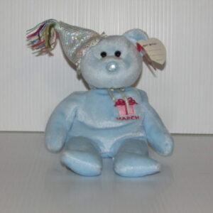Ty Beanie Baby-Happy Birthday March With Hat