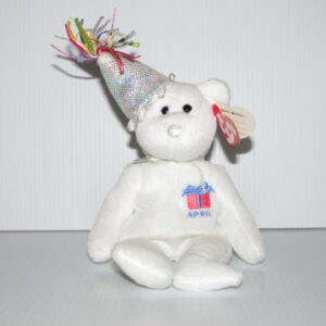 Ty Beanie Baby-Happy Birthday April With Hat
