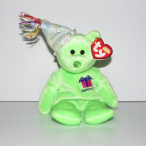 Ty Beanie Baby-Happy Birthday August With Hat