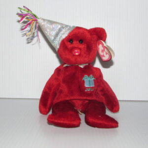 Ty Beanie Baby-Happy Birthday July With Hat