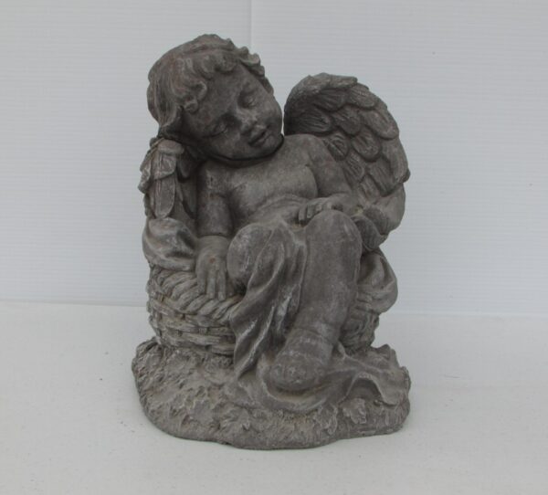 Garden Statue-Sleeping Cherub