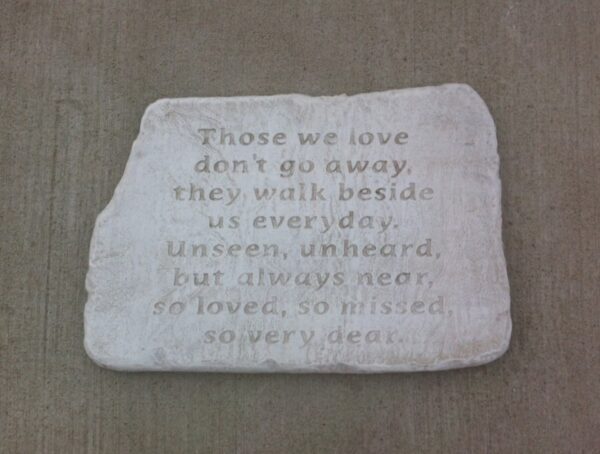 Garden Stones-Large Those We Love
