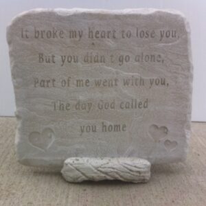 Garden Stones-Small It Broke My Heart