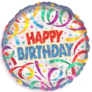 Happy Birthday Streamers