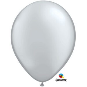 Latex Balloons-Silver